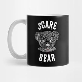 Halloween Scare Bear Horror Mug